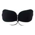 Miniatyrbild 1 av 5: Självhäftande Push-Up bh, Osynligt stöd - Svart Black one size