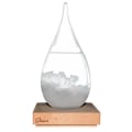 Miniatyrbillede 1 af 3: Stormglas, Storm Drop - Large Transparent