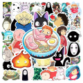 Pikkukuva 4 / 4: 100x Tarrat - Japanilainen Anime Multicolor