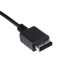 Pikkukuva 3 / 3: Scart-kaapeli PS1:lle ja PS2:lle Black
