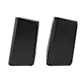 Miniatyrbillede 3 af 5: 2x Computerhøjttalere, gaming - RGB Black