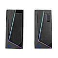 Miniatyrbillede 1 af 5: 2x Computerhøjttalere, gaming - RGB Black