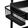 Miniatyrbillede 2 af 5: Vogn, metal - 3 niveauer - Sort Black