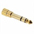 Miniatyrbillede 2 af 4: 3,5 mm Hun- til 6,5 mm Han-adapter Gold