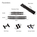 Miniatyrbild 6 av 6: Workout Power Resistance Träningskit Svart