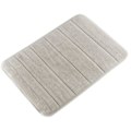 Miniatyrbillede 1 af 4: Bademåtte med Memory Foam Grey