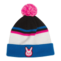 Pikkukuva 1 / 3: Overwatch, Hattu tupsulla - D.Va Multicolor one size