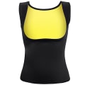 Miniatyrbillede 2 af 3: Slimming top til træning - Gul Yellow M