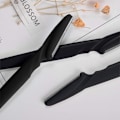 Miniatyrbillede 2 af 2: 10x Øjenbrynsbarberknive - Sort Black