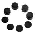 Miniatyrbillede 1 af 9: 8x Silikonehætter til Nintendo Switch Black