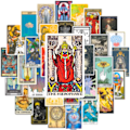 Pikkukuva 2 / 5: Tarrat - tarot - 50 kpl Multicolor