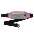 Löparbälte med Mobilfack - Grå och Rosa Rosa