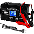Miniatyrbild 1 av 9: Automatisk Likriktare för 12V eller 24V Batteri Svart