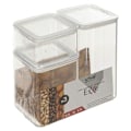 Miniatyrbillede 7 af 7: 3-opbevaringsbokse - Transparenta Transparent