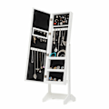 Miniatyrbillede 2 af 9: Smykkeskrin m. LED lamper White