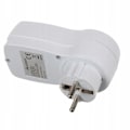 Miniatyrbillede 5 af 9: Timer til stikkontakter - 3 680 W - Hvid White