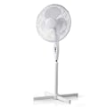 Miniatyrbillede 1 af 4: Gulvventilator - Tre hastigheder og justerbar højde White