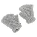 Pikkukuva 6 / 9: Pehmeät lapaset aikuisille - söpöt tassut - harmaa Grey one size