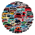 Pikkukuva 2 / 5: Tarrapakkaus - autot Multicolor