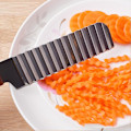 Miniatyrbillede 5 af 8: Takket pommes frites kniv Silver