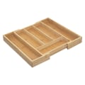 Pikkukuva 2 / 3: Ruokailuvälinelaatikko - 6 lokeroa - laajennettavissa - bambu Bamboo