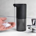 Miniatyrbillede 3 af 4: Skummende Sæbedispenser, Genopladelig - Sort Black