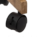 Miniatyrbillede 2 af 3: Vogn, tre opbevaringskasser - træ / sort Black