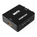 Miniatyrbild 2 av 4: HDMI till AV Adapter - (3x RCA) NTSC / PAL Kompatibel - Svart Svart