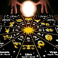 Pikkukuva 8 / 9: Tarot-korttiliina - horoskooppi - 80 x 80 cm Multicolor