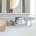 Miniatyrbillede 5 af 7: Pastamaskine i Metal - 3 Skærevalser Silver