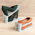 Miniatyrbillede 6 af 9: Justerbar skoopbevaring - 6 par Grey