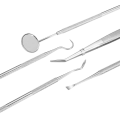 Pikkukuva 4 / 4: Hampaidenhoitosarja 6 kpl hammasinstrumentteja Silver