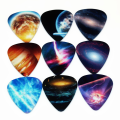 Miniatyrbillede 2 af 4: Plekter, 10-pack - Guitar tilbehør Multicolor