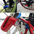Miniatyrbillede 6 af 8: Bremseskivelås til Cykler og Motorcykler - Rød Red
