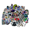 Pikkukuva 1 / 2: Tarrat, 50 pack - Space Multicolor