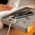 Miniatyrbillede 3 af 6: Sengehylde til Mobil og Tablet - Justerbar Grey