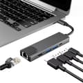 Pikkukuva 2 / 5: USB-C Multiport - HDMI, Ethernet, USB-C, 2x USB-3.0 Grey