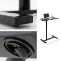Miniatyrbillede 4 af 7: Justerbart Laptop Bord - Sort - MDF Black