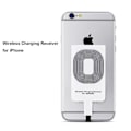 Miniatyrbillede 2 af 4: Qi Adapter - Trådløs Modtager for Oplading til iPhone - Hvid White
