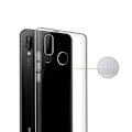 Pikkukuva 3 / 3: Huawei P20 Lite - Läpinäkyvä Silikonikuori Transparent