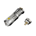 Miniatyrbillede 2 af 4: LED-Lommelygte CREE Ultrafire - Grå Grey