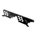 Miniatyrbillede 2 af 3: Pixelbriller, 2 streger Black one size