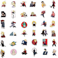 Pikkukuva 6 / 6: Tarrat - Fullmetal Alchemist - 50 kpl Multicolor