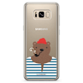 Miniatyrbild 1 av 2: Bjornberry Skal Hybrid Samsung Galaxy S8 - Hipster Björn