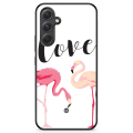 Miniatyrbild 1 av 2: Bjornberry Skal Samsung Galaxy A54 5G -Love Flamingo