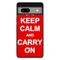 Miniatyrbild 1 av 2: Bjornberry Google Pixel 7a Skal - Keep calm carry on