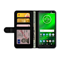 Miniatyrbild 2 av 2: Bjornberry Fodral Motorola Moto G6 Plus - Svart/Vit Elefant