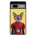 Miniatyrbild 1 av 2: Bjornberry Google Pixel 7a Skal - Hipsterkatt