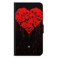 Miniatyrbild 1 av 2: Bjornberry Fodral Samsung Galaxy S23 Plus - Skull Heart