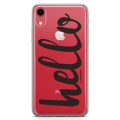 Miniatyrbild 1 av 3: Bjornberry Hybrid Skal iPhone XR  - Hello Svart